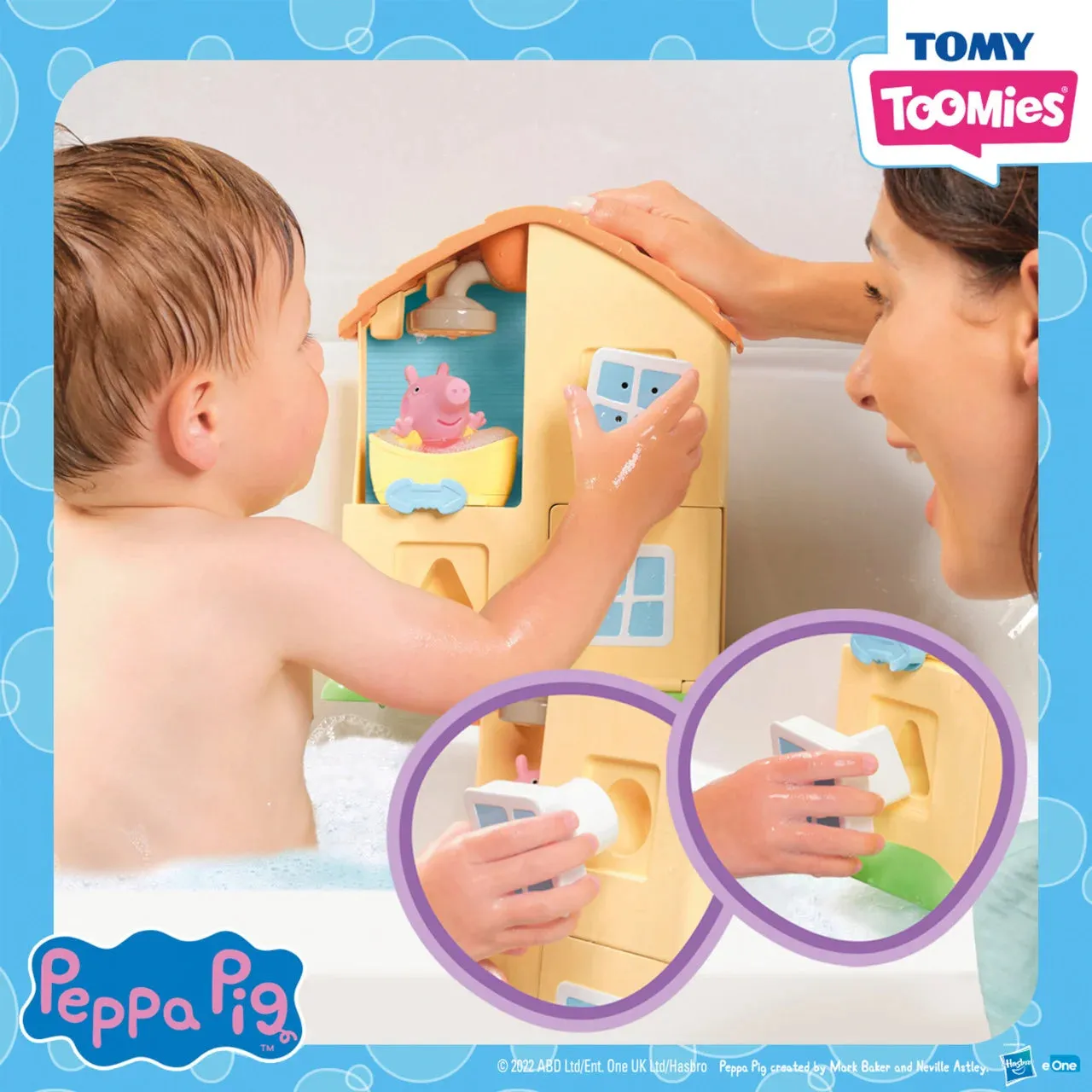 Peppa Pig Peppa's House Bath Playset