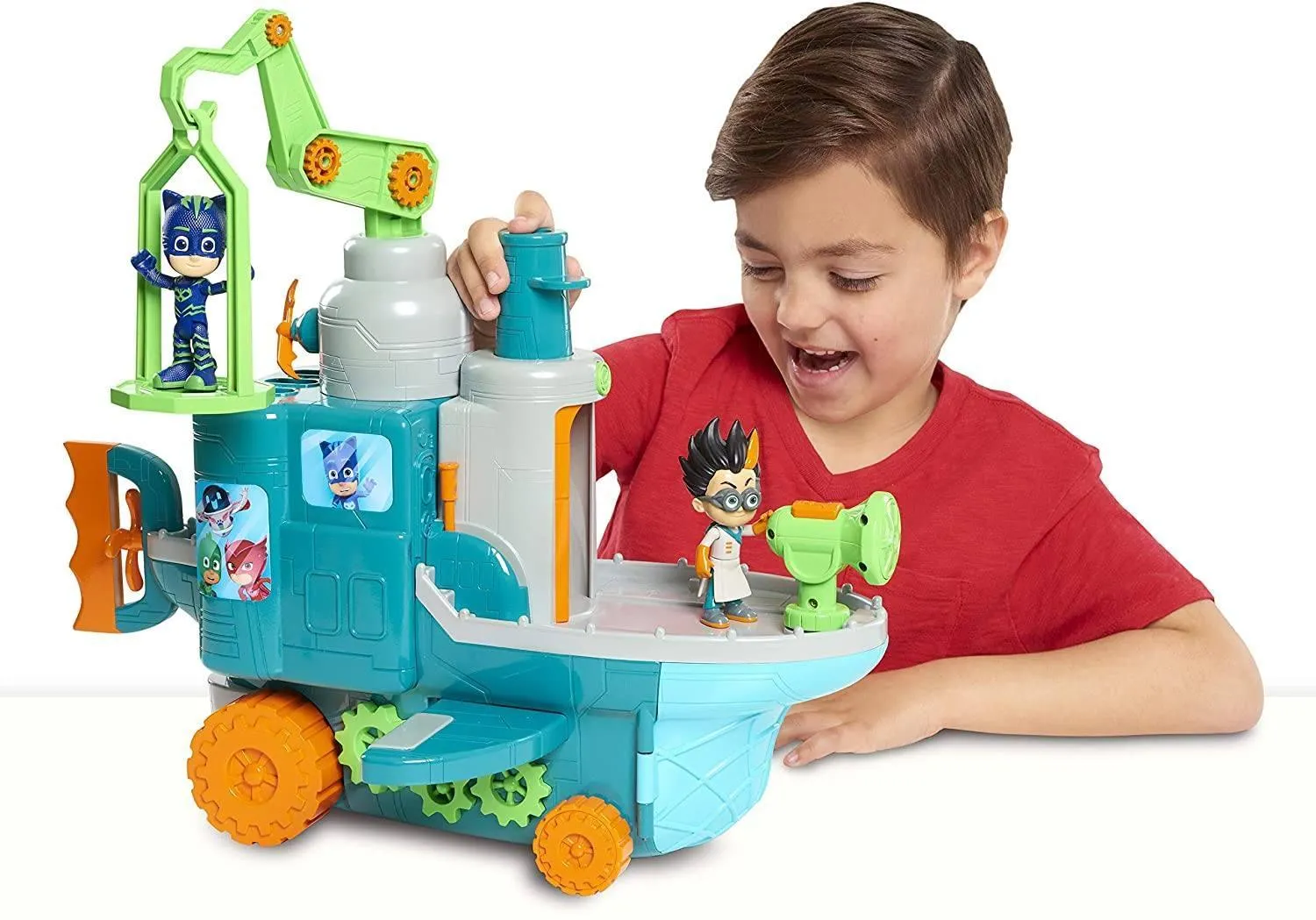 PJ Masks Romeo's Flying Factory Playset