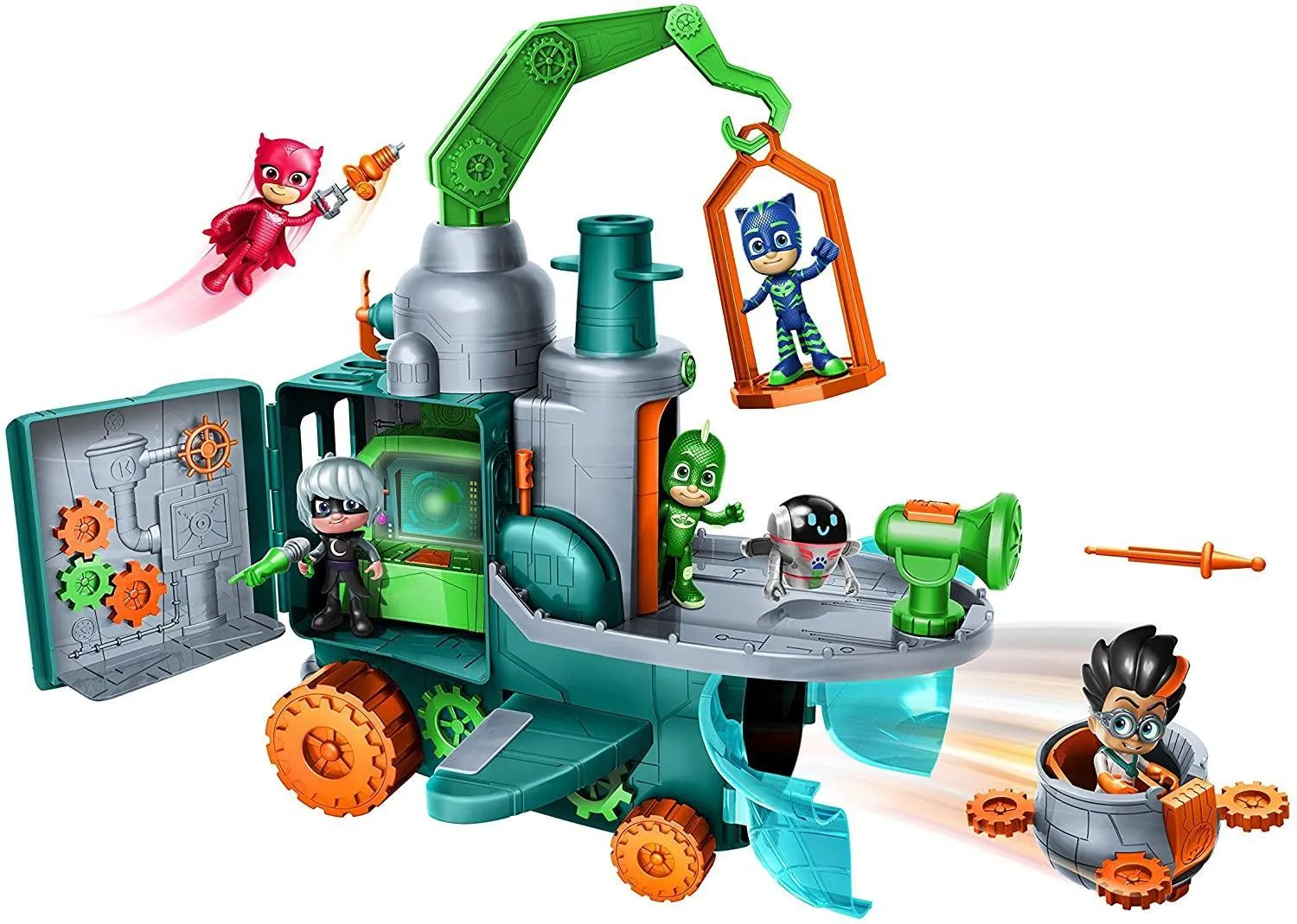 PJ Masks Romeo's Flying Factory Playset