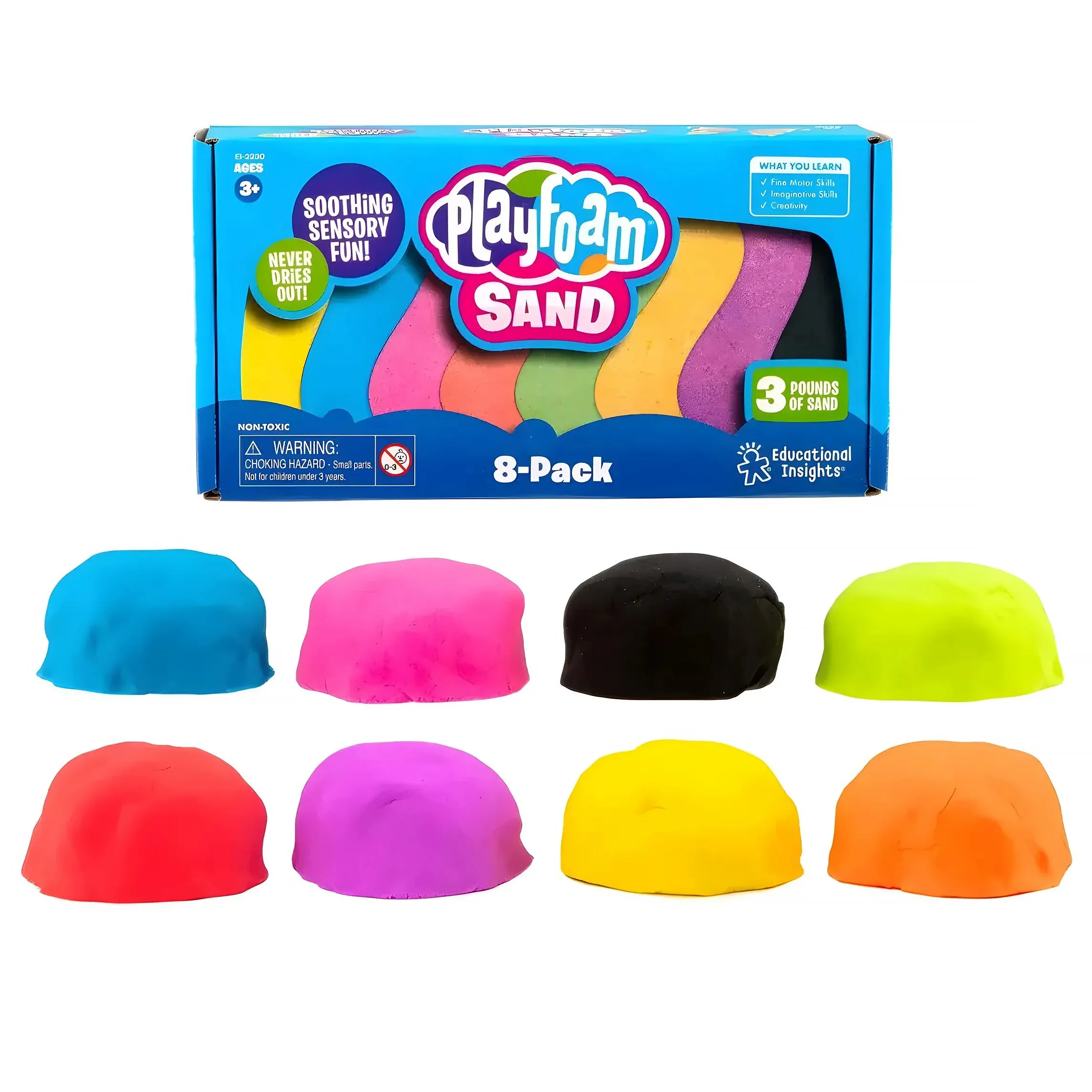 Playfoam Sand 8-Pack