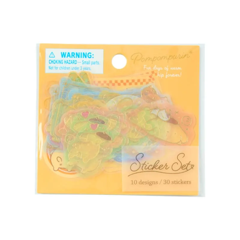 Pompompurin 30-pc Mini Sticker Set SANRIO