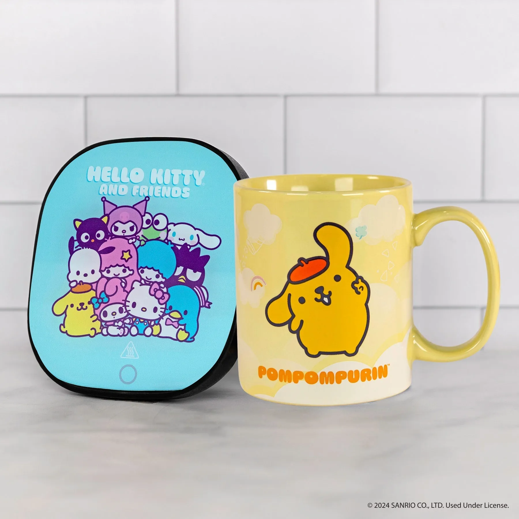 Pompompurin Coffee Mug & Warmer Set SANRIO