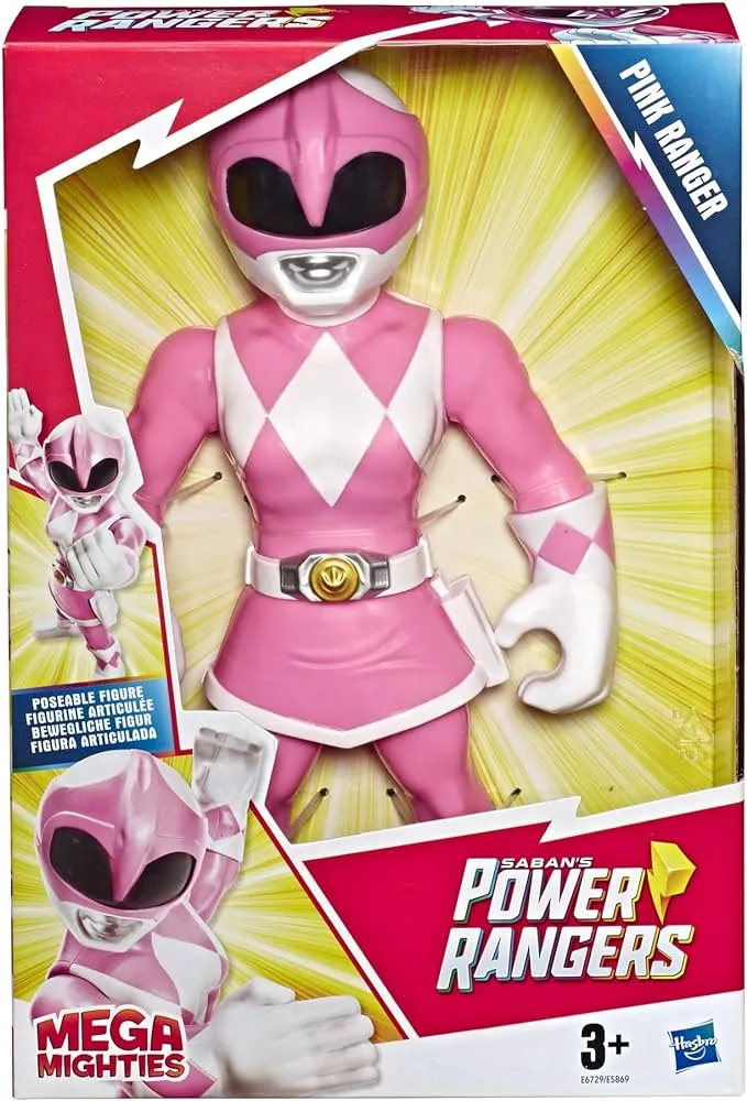 Power Rangers Mega Mighties Pink Ranger Figure