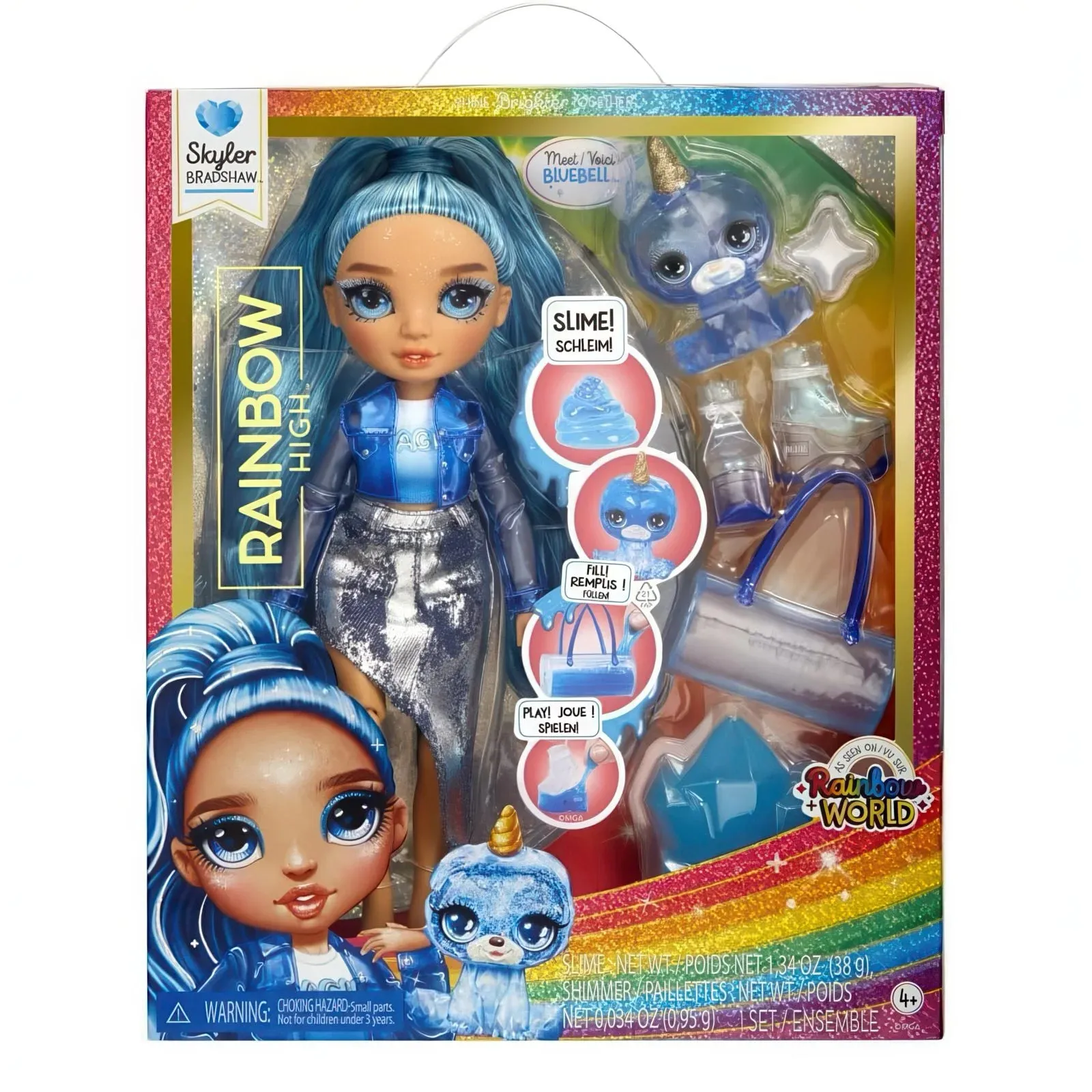 Rainbow High Classic 28cm Rainbow Fashion Doll - Skyler
