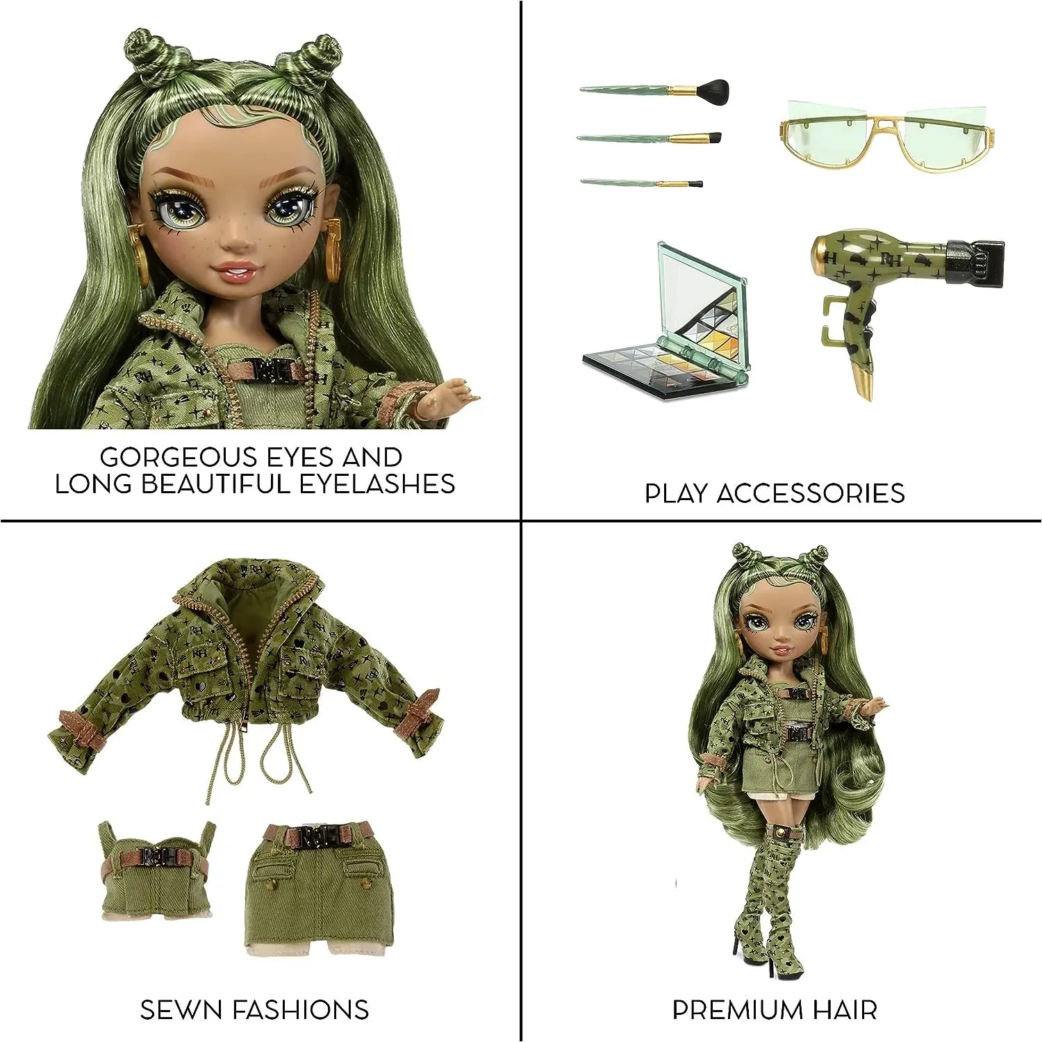 Rainbow High Fashion Doll Series 5 - Olivia Woods (Green)
