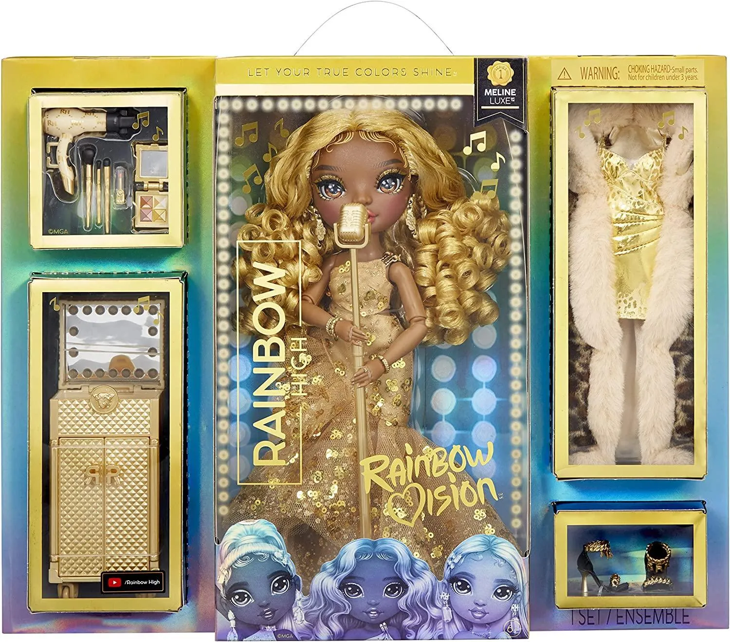 Rainbow High Rainbow Divas Doll - Meline Luxe