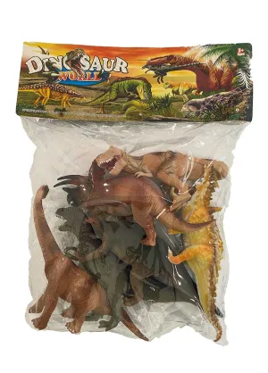 Realistic Dinosaur Figures - 6 Pack