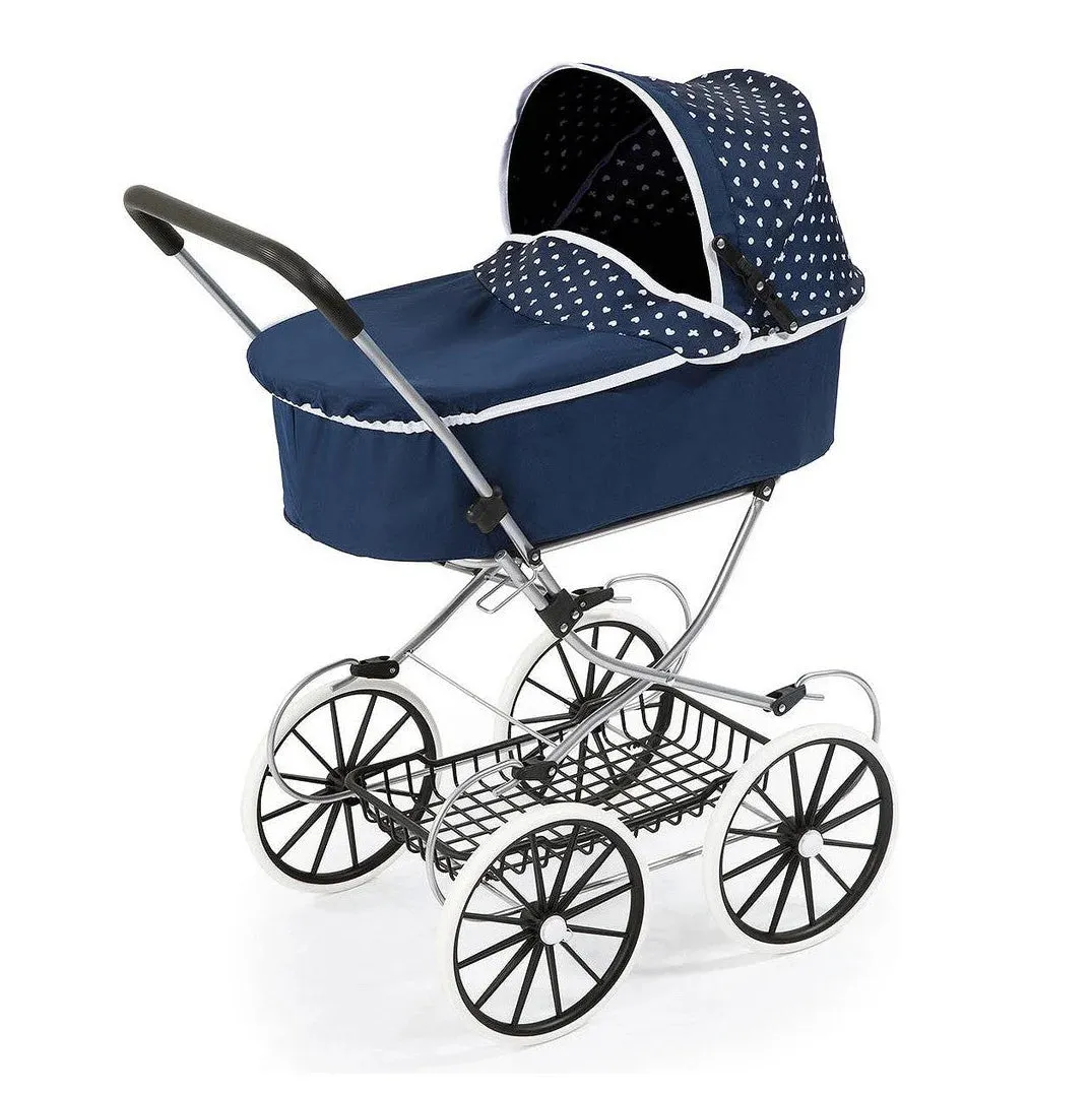 REIG Classic Deluxe Doll Stroller - Blue