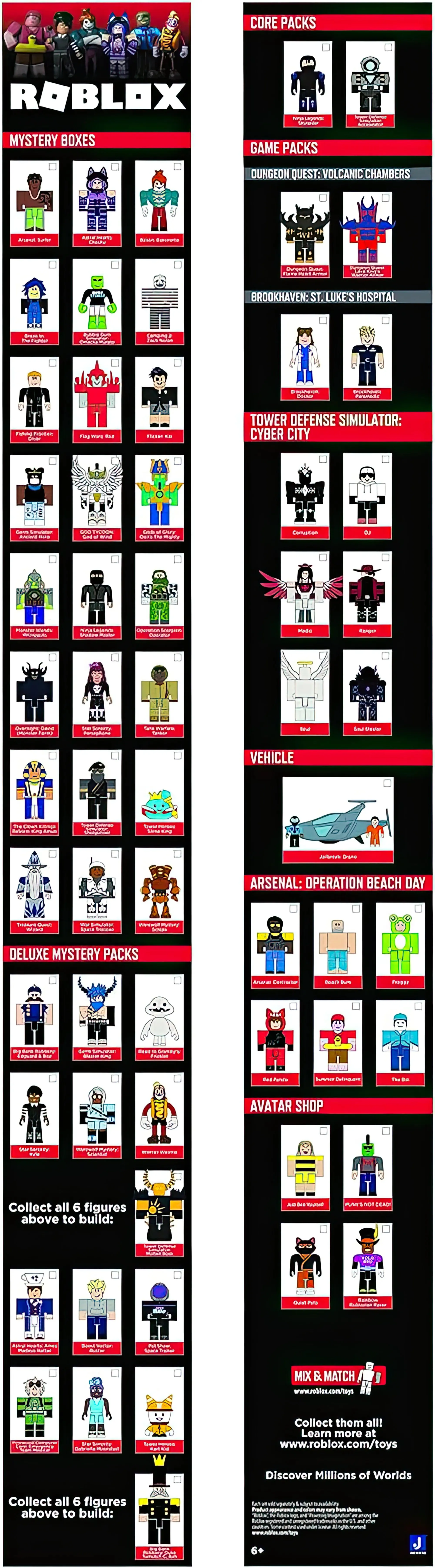 Roblox Action Series 11 Collection - 6cm Mystery Figure Assortment