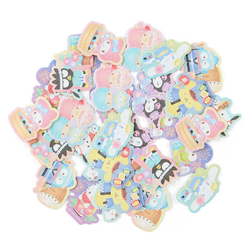 Sanrio Characters 30-Piece Summer Lantern Mini Sticker Pack SANRIO