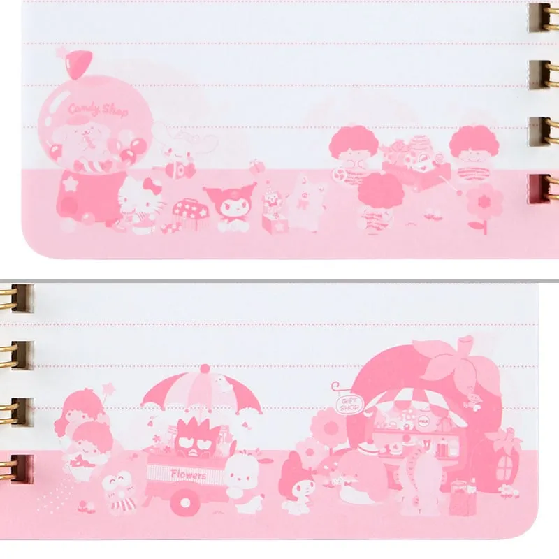Sanrio Characters Compact Ruled Notebook SANRIO