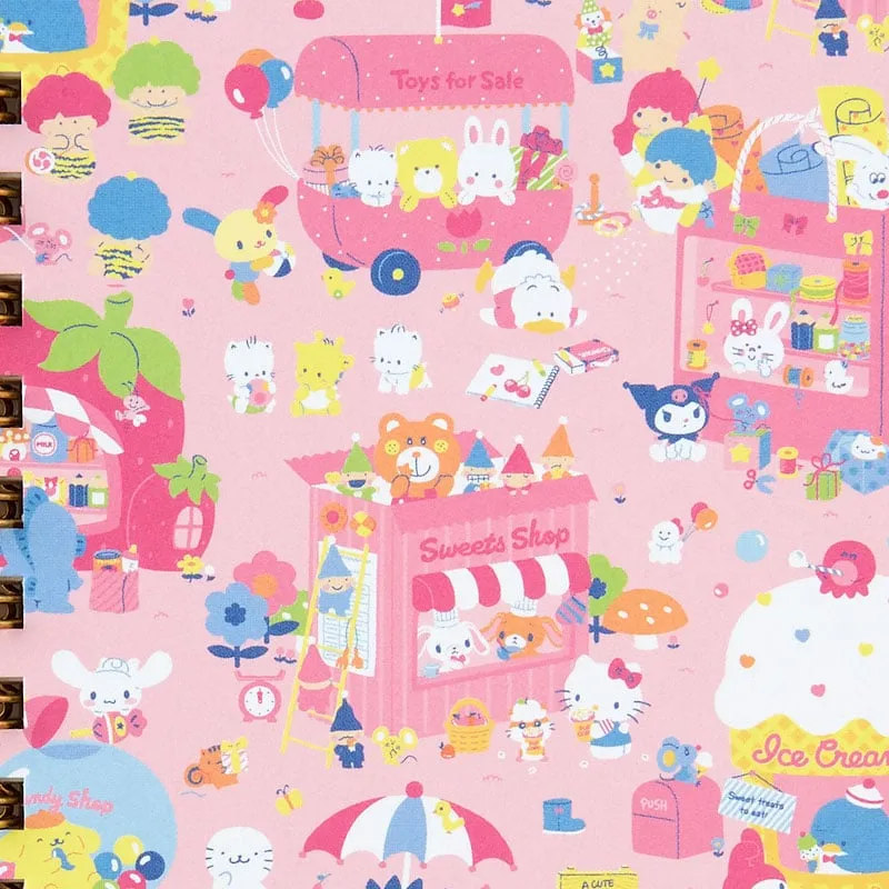 Sanrio Characters Compact Ruled Notebook SANRIO