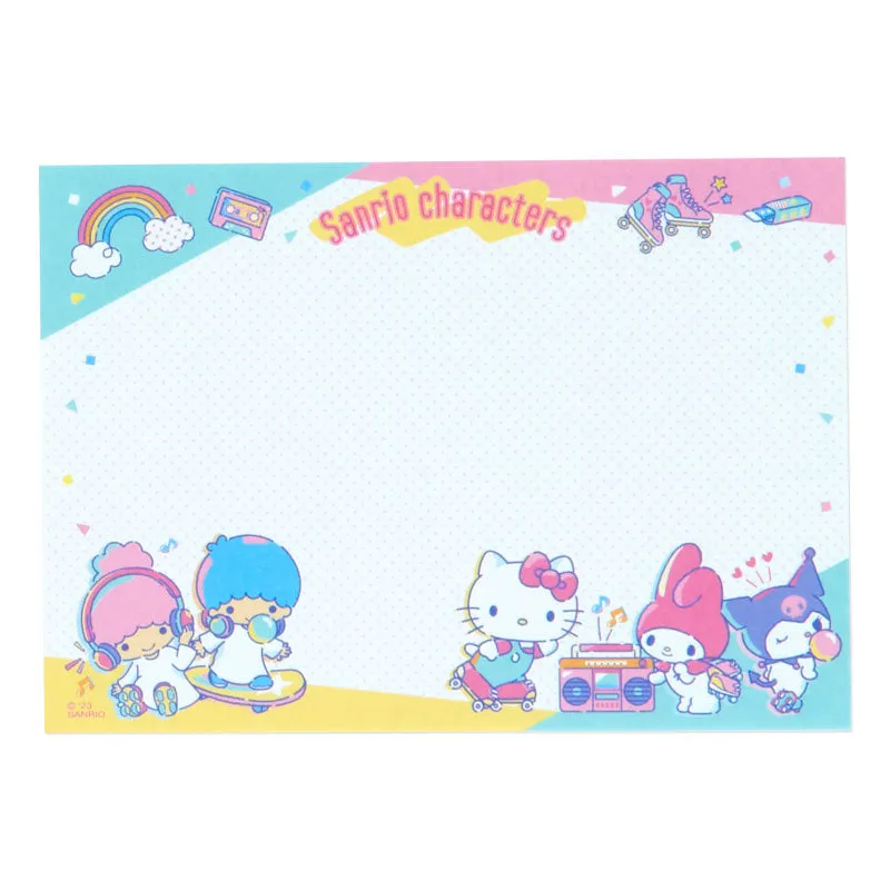 Sanrio Characters Memo Pad & Sticker Set SANRIO