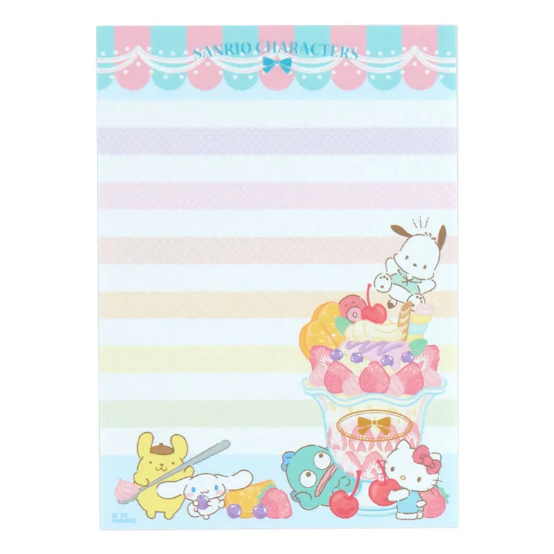 Sanrio Characters Memo Pad & Sticker Set SANRIO