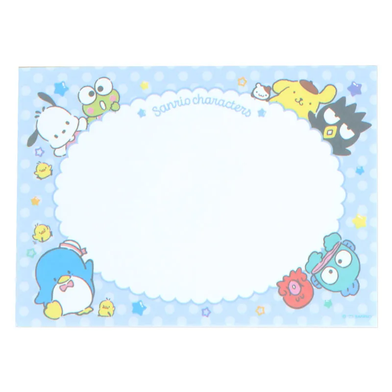 Sanrio Characters Memo Pad & Sticker Set SANRIO