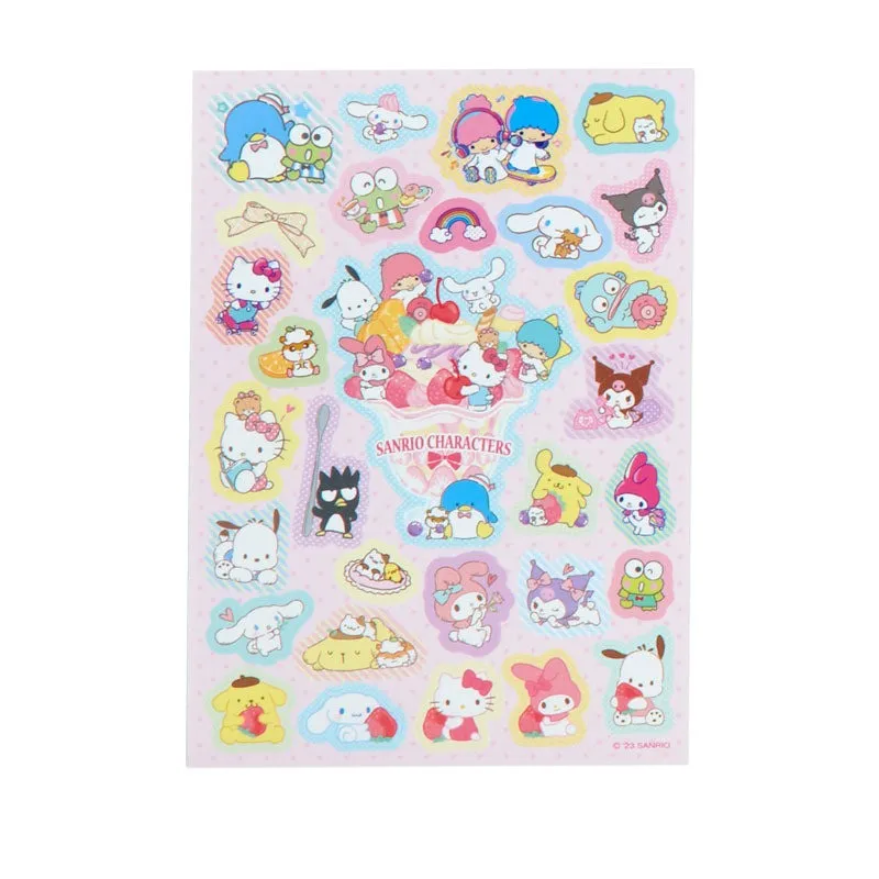 Sanrio Characters Memo Pad & Sticker Set SANRIO