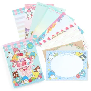 Sanrio Characters Memo Pad & Sticker Set SANRIO