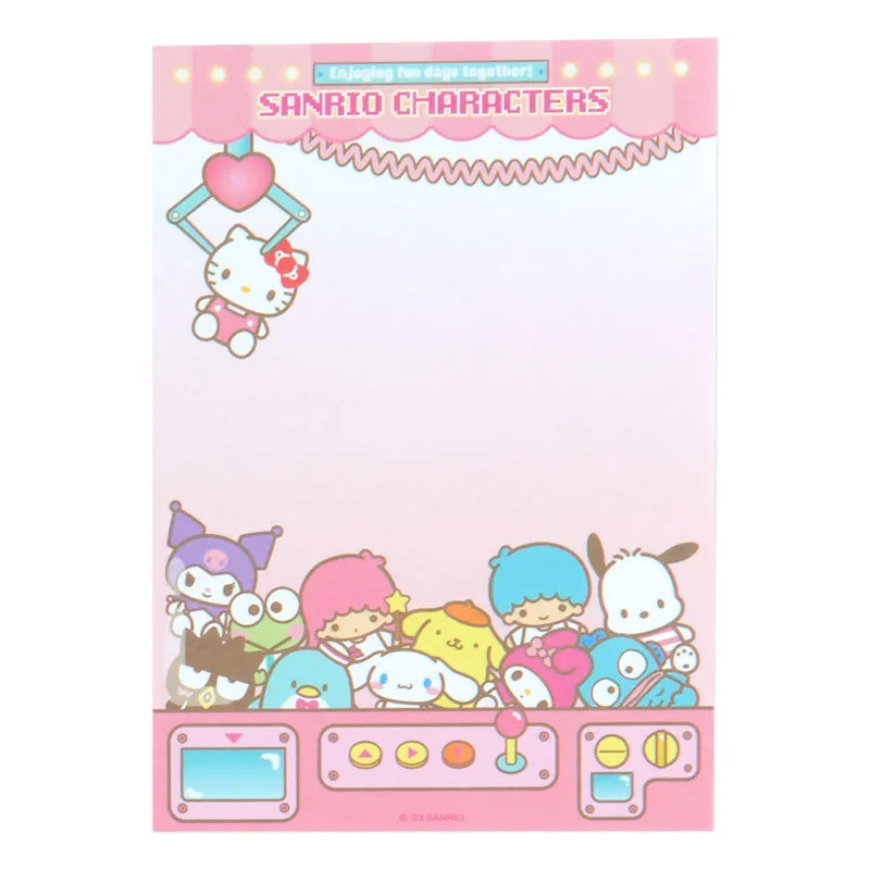 Sanrio Characters Memo Pad & Sticker Set SANRIO