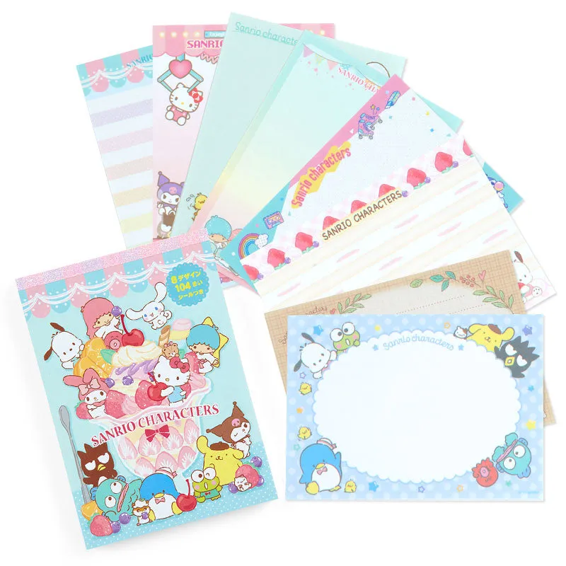 Sanrio Characters Memo Pad & Sticker Set SANRIO