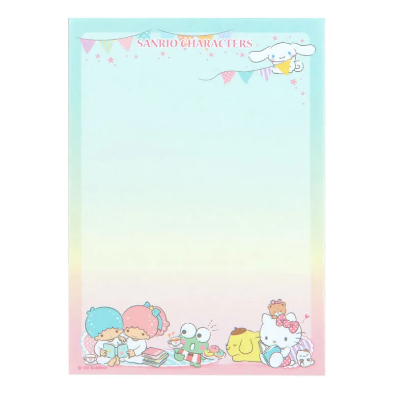 Sanrio Characters Memo Pad & Sticker Set SANRIO