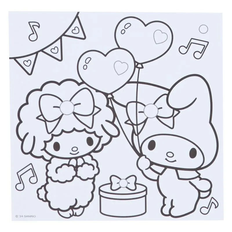 Sanrio Characters Mini Coloring & Sticker Set SANRIO