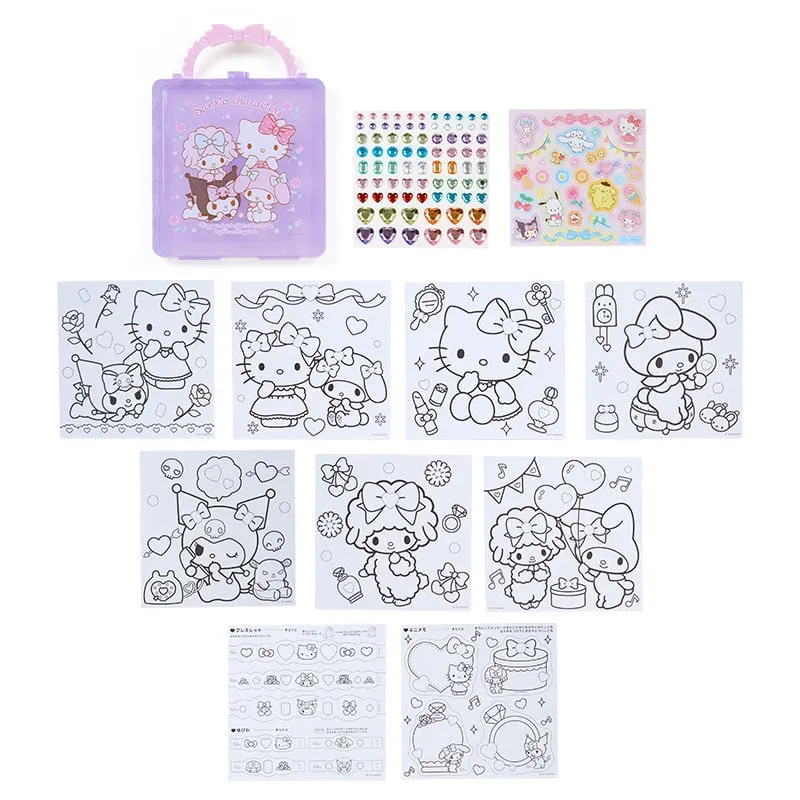 Sanrio Characters Mini Coloring & Sticker Set SANRIO