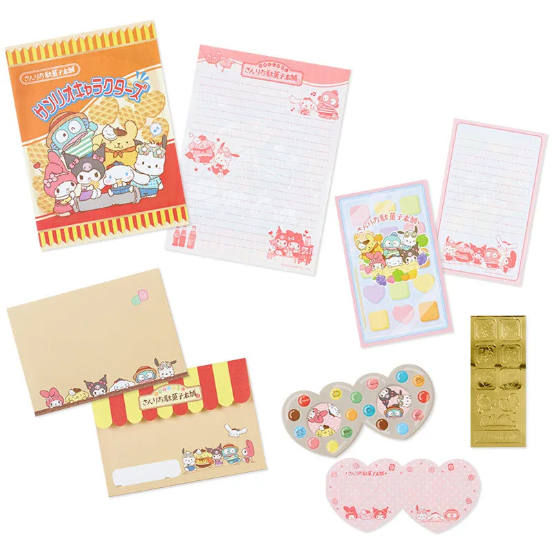 Sanrio Characters Variety Letter Set (Dagashi Honpo Series) SANRIO