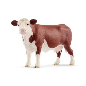 SCHLEICH 13867 Hereford Cow Figure