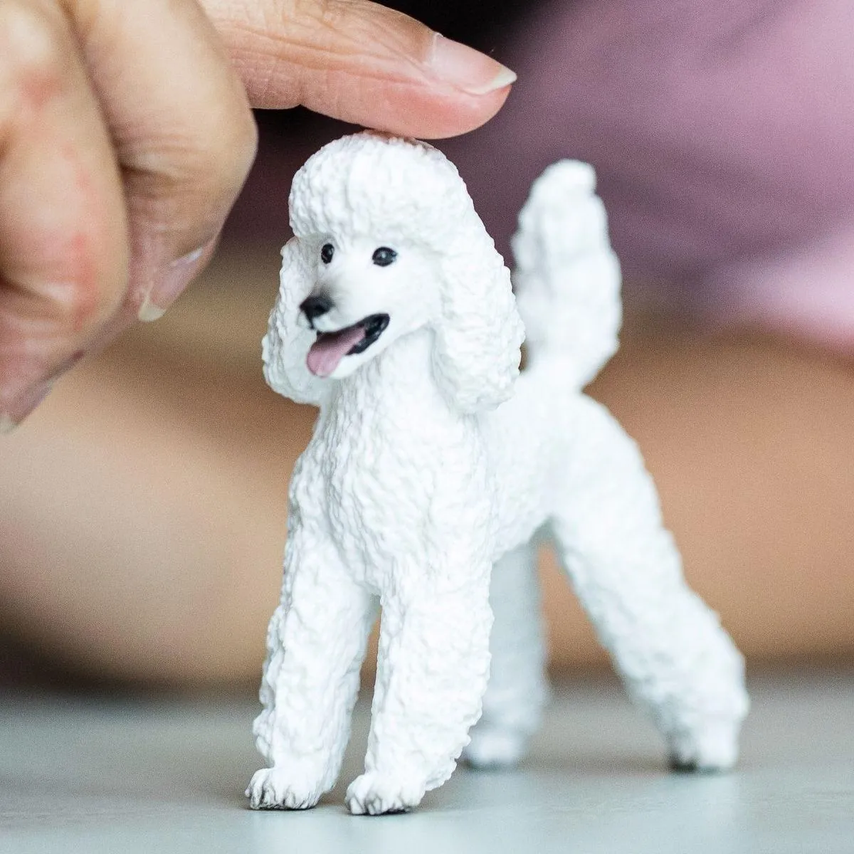 SCHLEICH 13917 Poodle Dog Figure