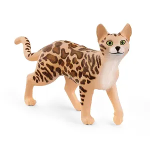 SCHLEICH 13918 Bengal Cat Figure