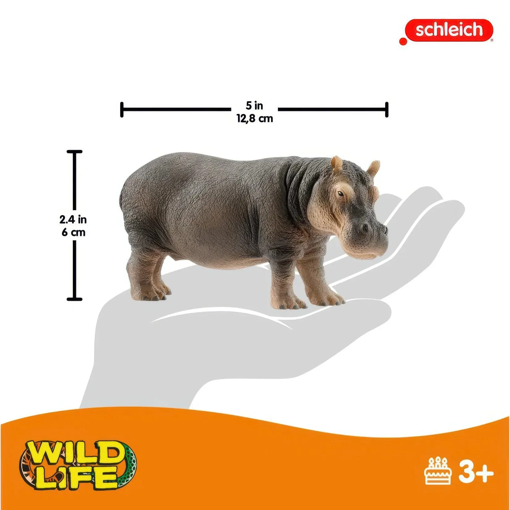 Schleich 14814 Hippopotamus Figure