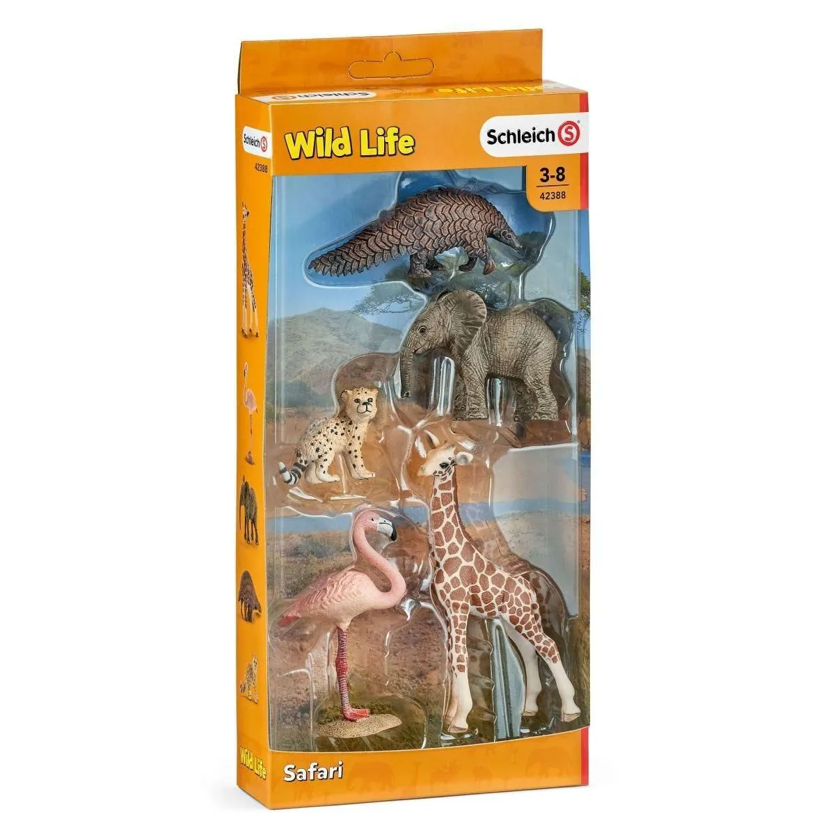 Schleich 42388 Assorted Wild Life Animals Figures