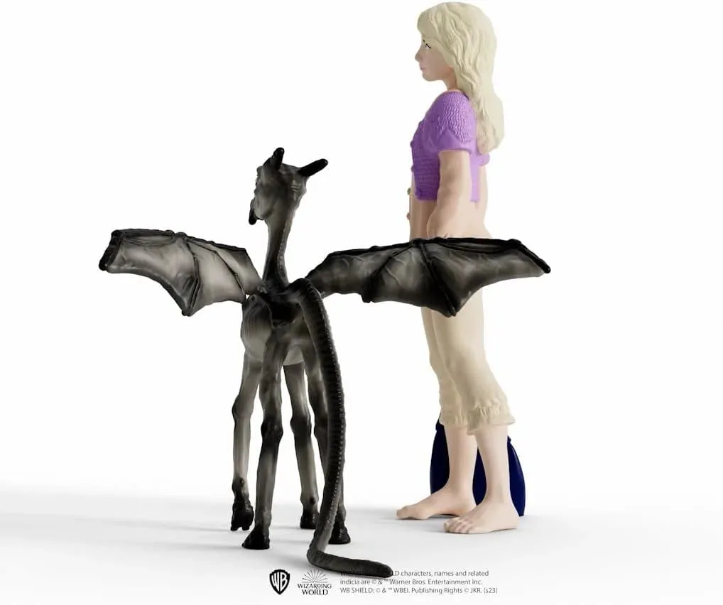 Schleich 42636 Harry Potter Luna Lovegood & Baby Thestral Figure Set