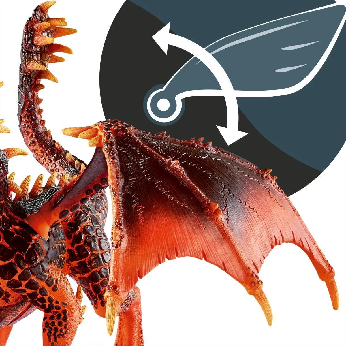 SCHLEICH 70138 Lava Dragon Figure