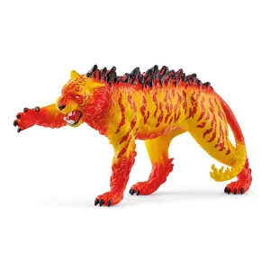 SCHLEICH 70148 Lava Tiger Figure