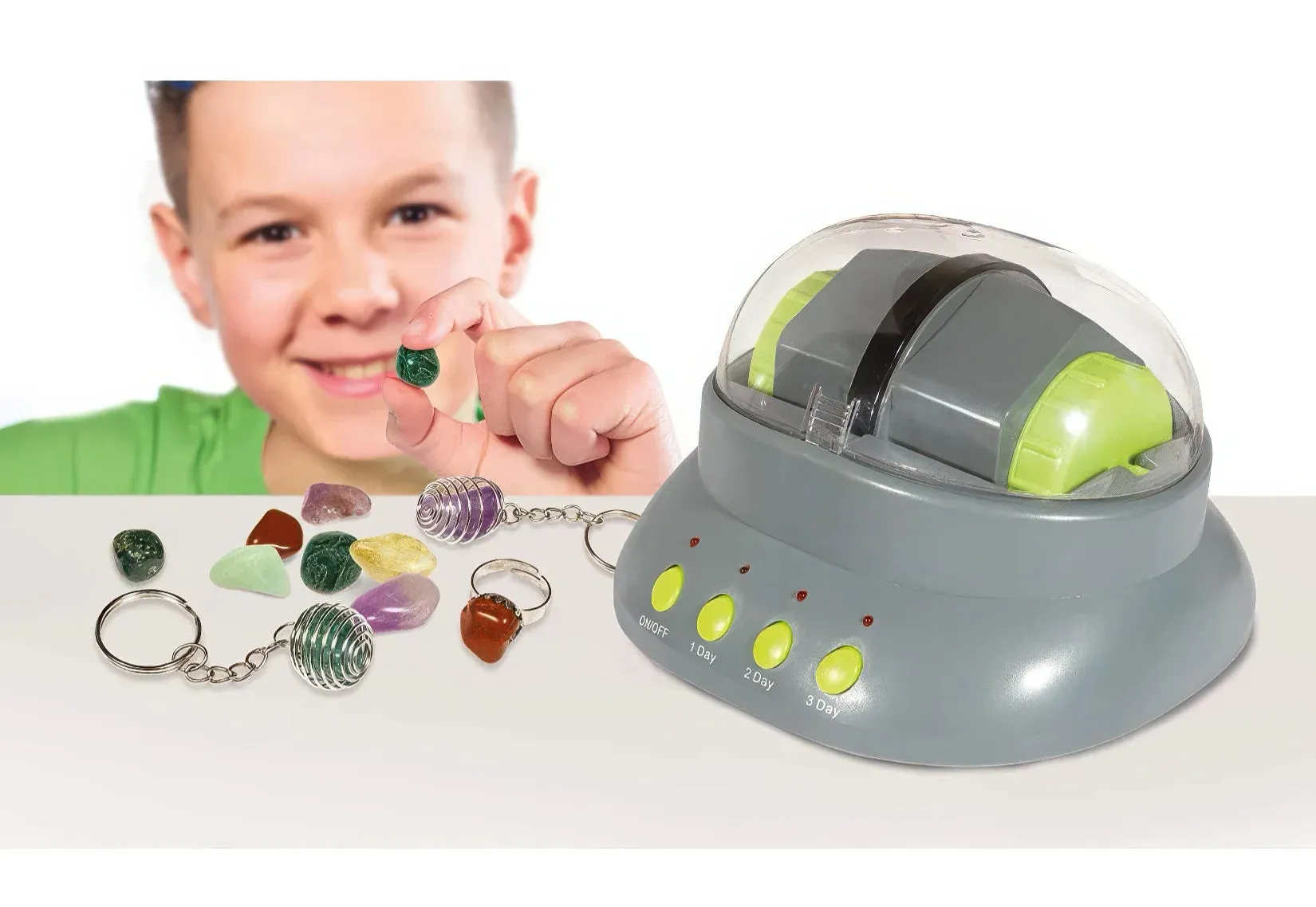 Science Mad Rock Tumbler Machine