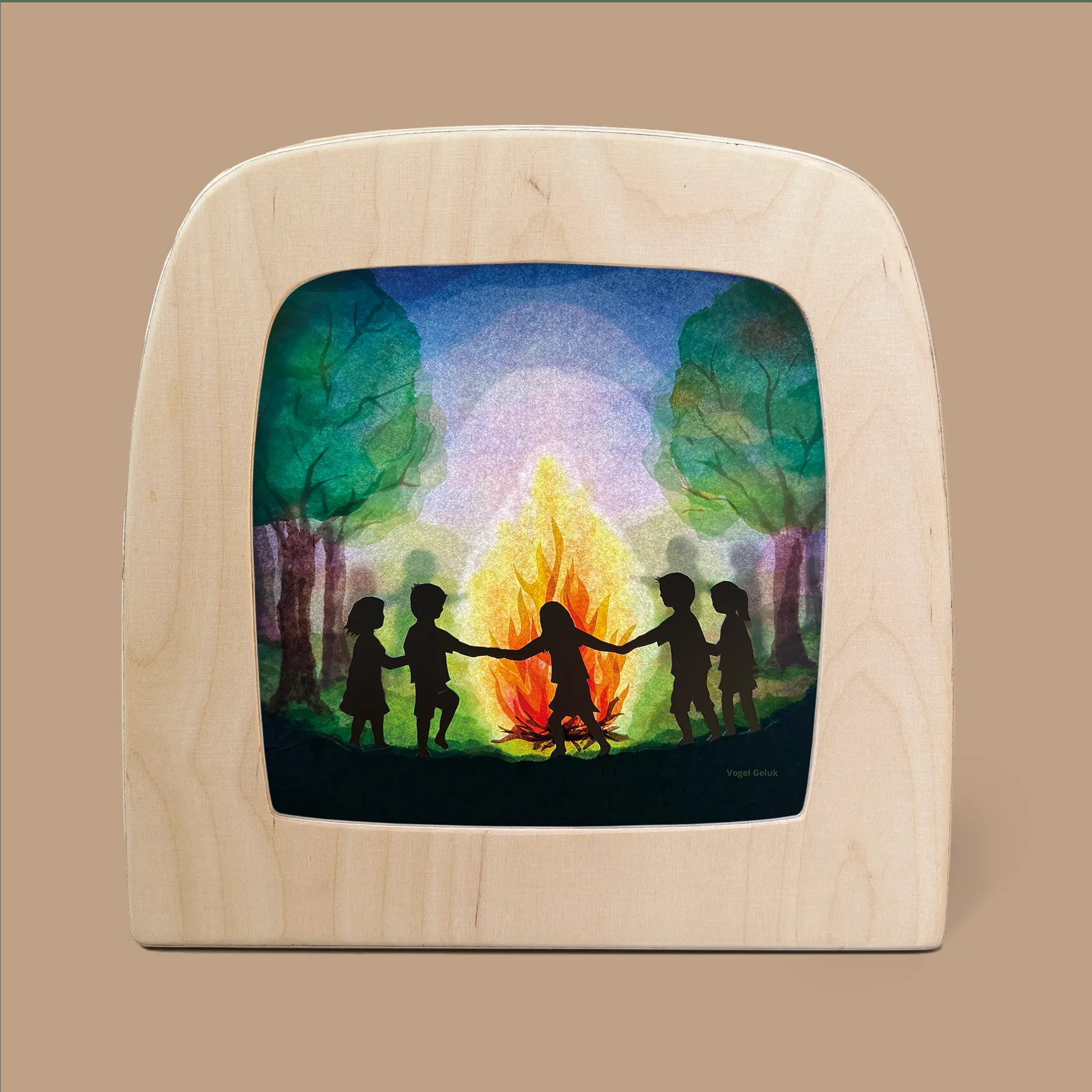 Silhouette Only - St. Jans Fire Silhouette for Toverlux Lamp Odin Parker
