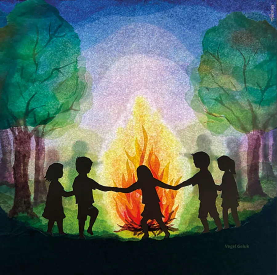 Silhouette Only - St. Jans Fire Silhouette for Toverlux Lamp Odin Parker