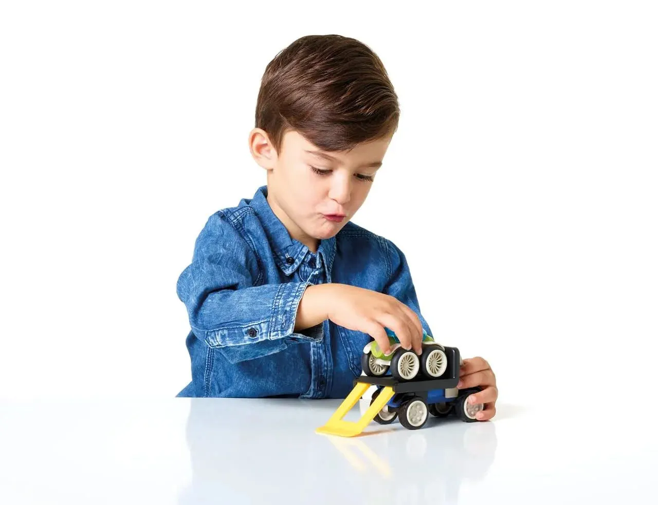 Smartmax Power Vehicles Magnetic Discovery Play Set