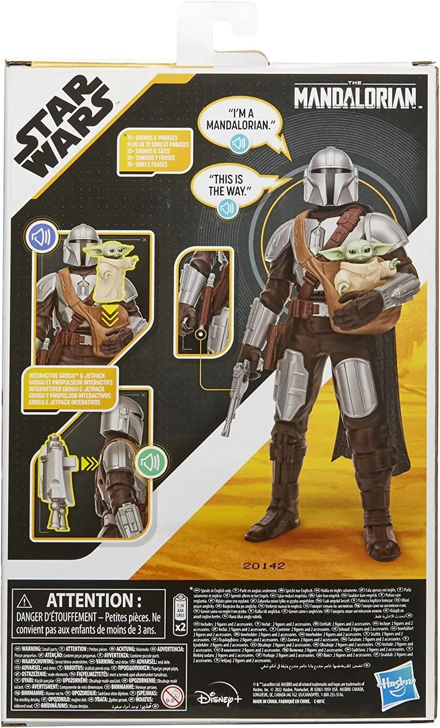 Star Wars Galactic Action The Mandalorian & Grogu