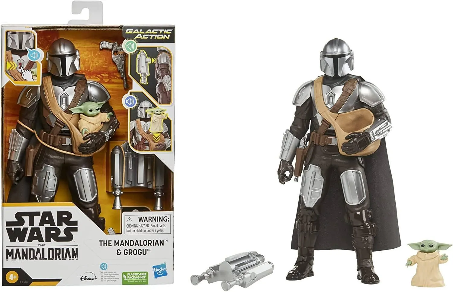 Star Wars Galactic Action The Mandalorian & Grogu