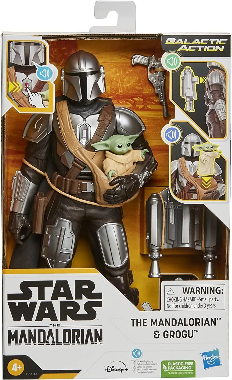 Star Wars Galactic Action The Mandalorian & Grogu