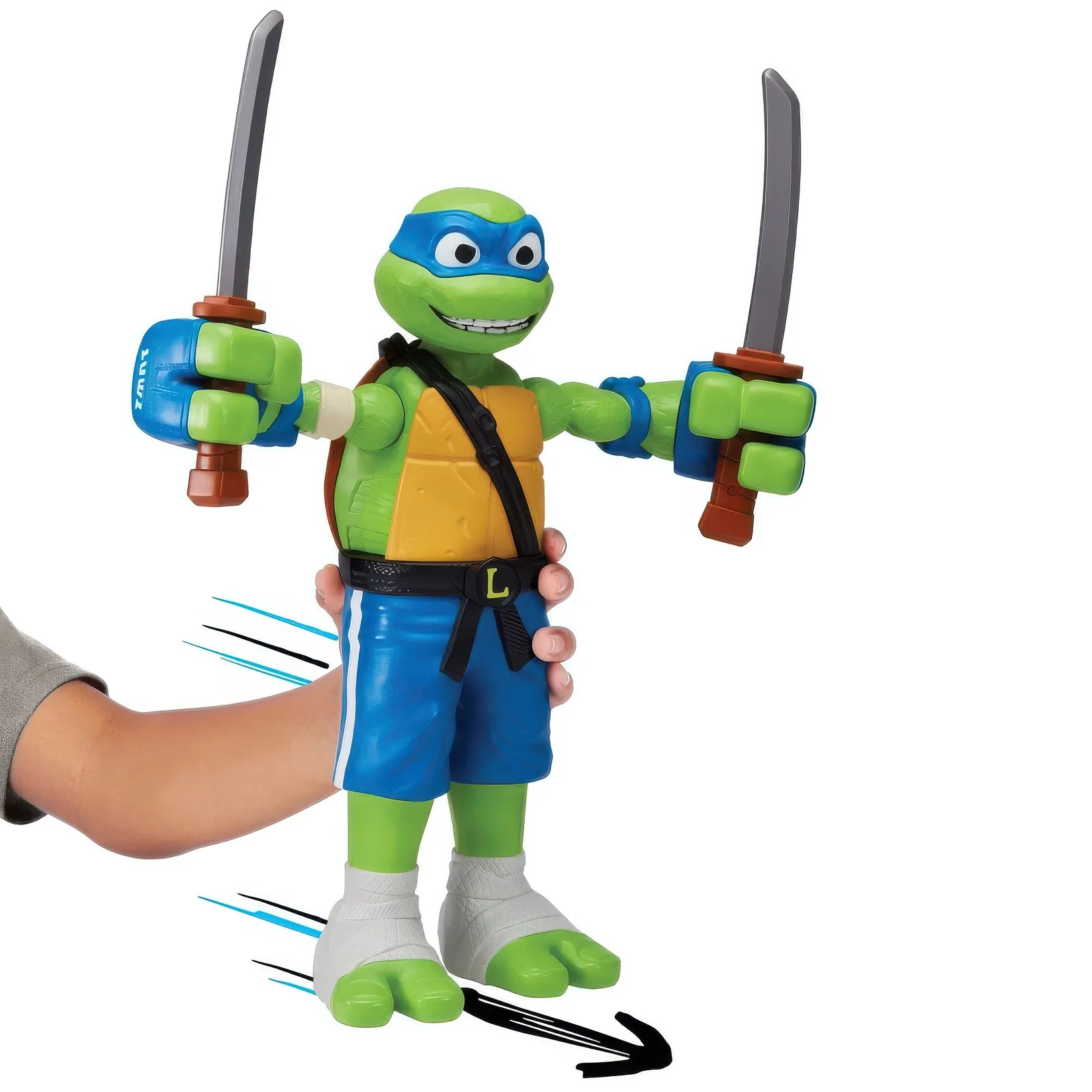Tales of Teenage Mutant Ninja Turtles Roll 'n Punch Leonardo Figure