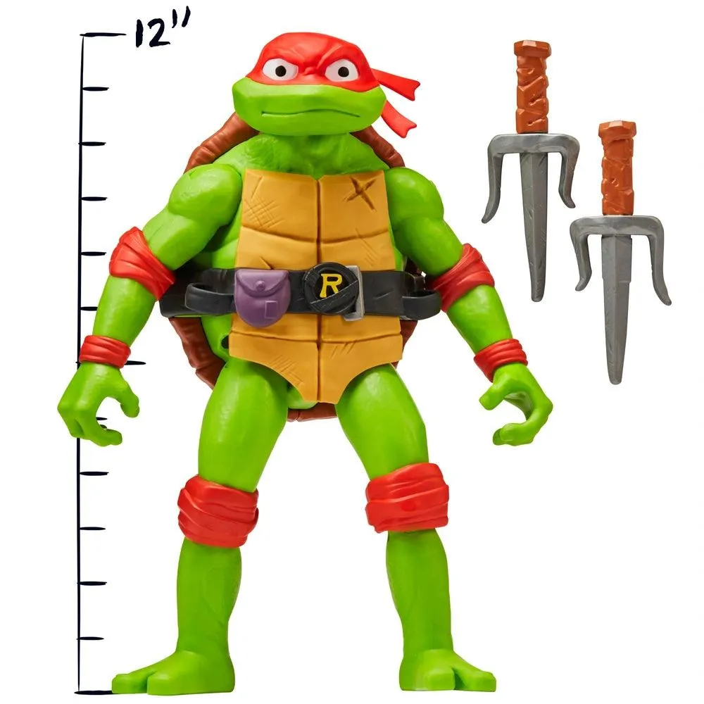 Teenage Mutant Ninja Turtles Mutant Mayhem Giant Raphael Figure 30cm