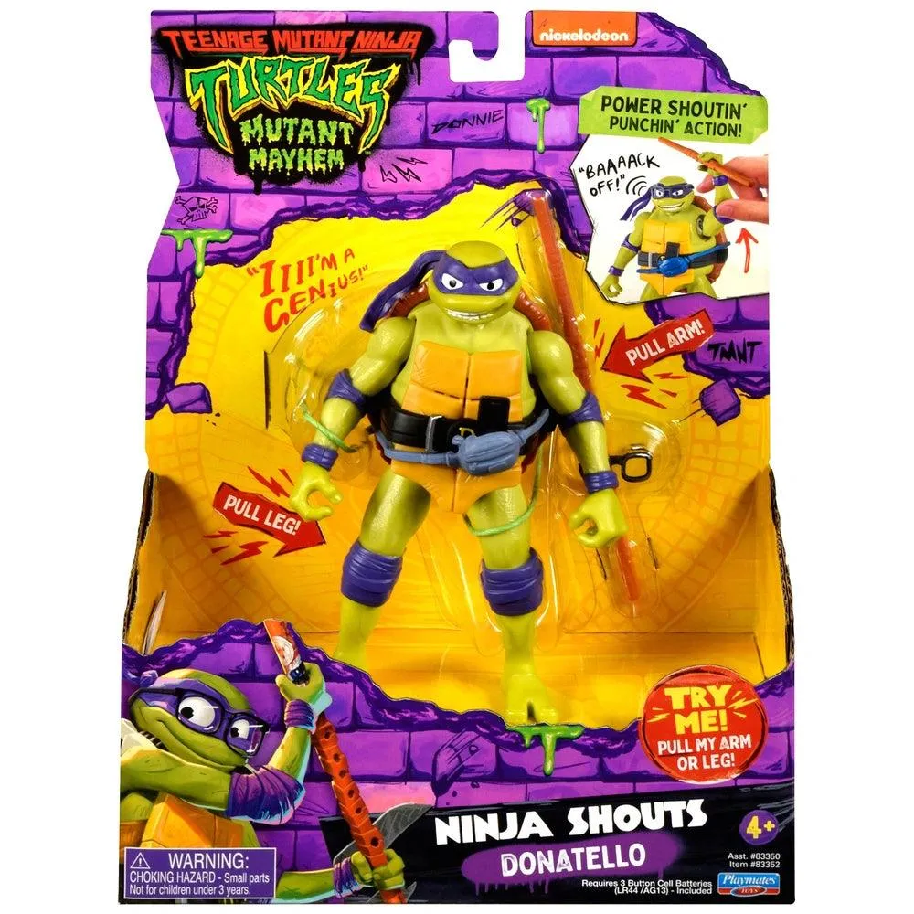 Teenage Mutant Ninja Turtles Ninja Shouts Figures - Assorted