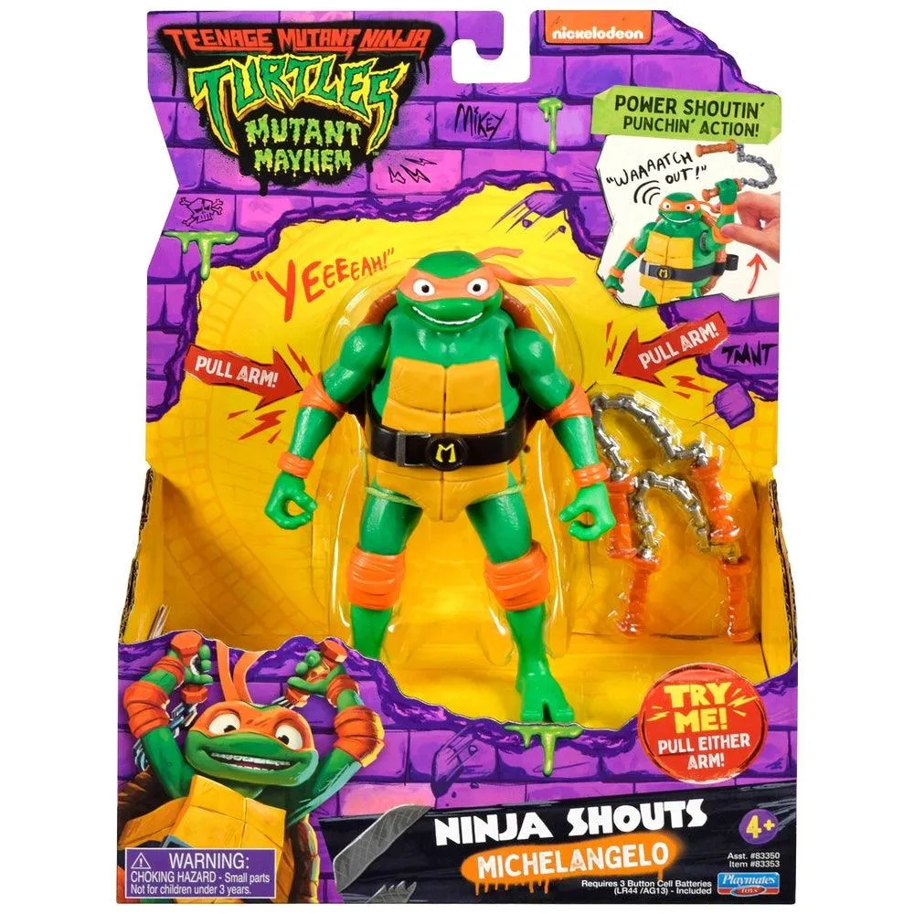 Teenage Mutant Ninja Turtles Ninja Shouts Figures - Assorted