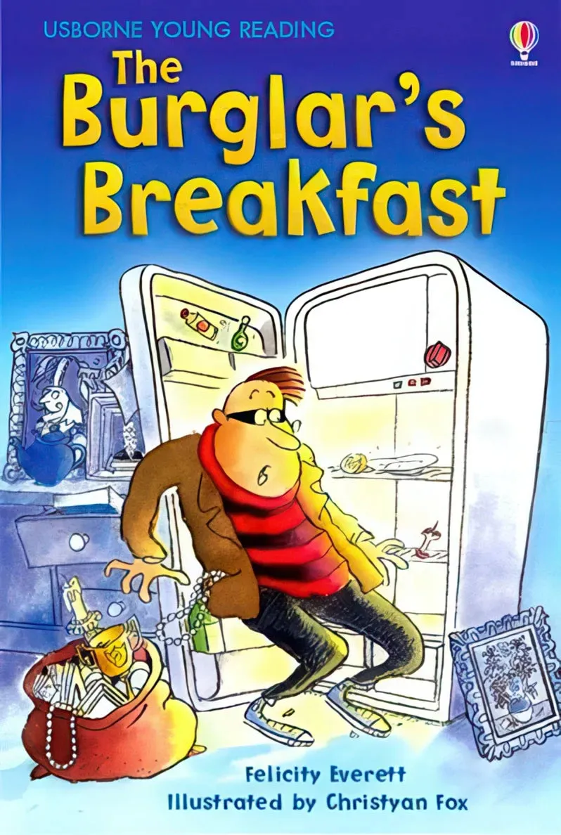 The Burglar's Breakfast Paperback Book - Ages 5-7