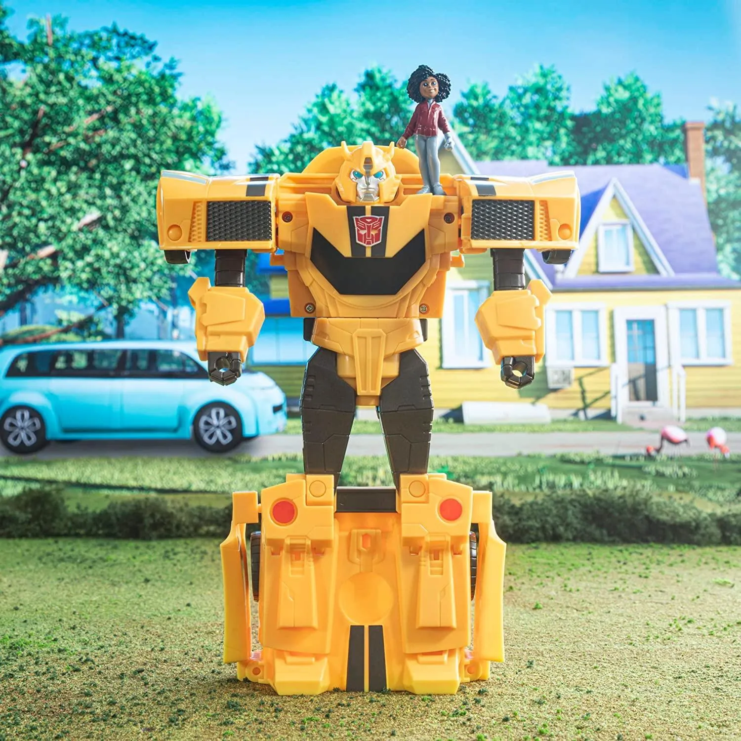 Transformers Earth Spark Spin Changer - Bubmlebee