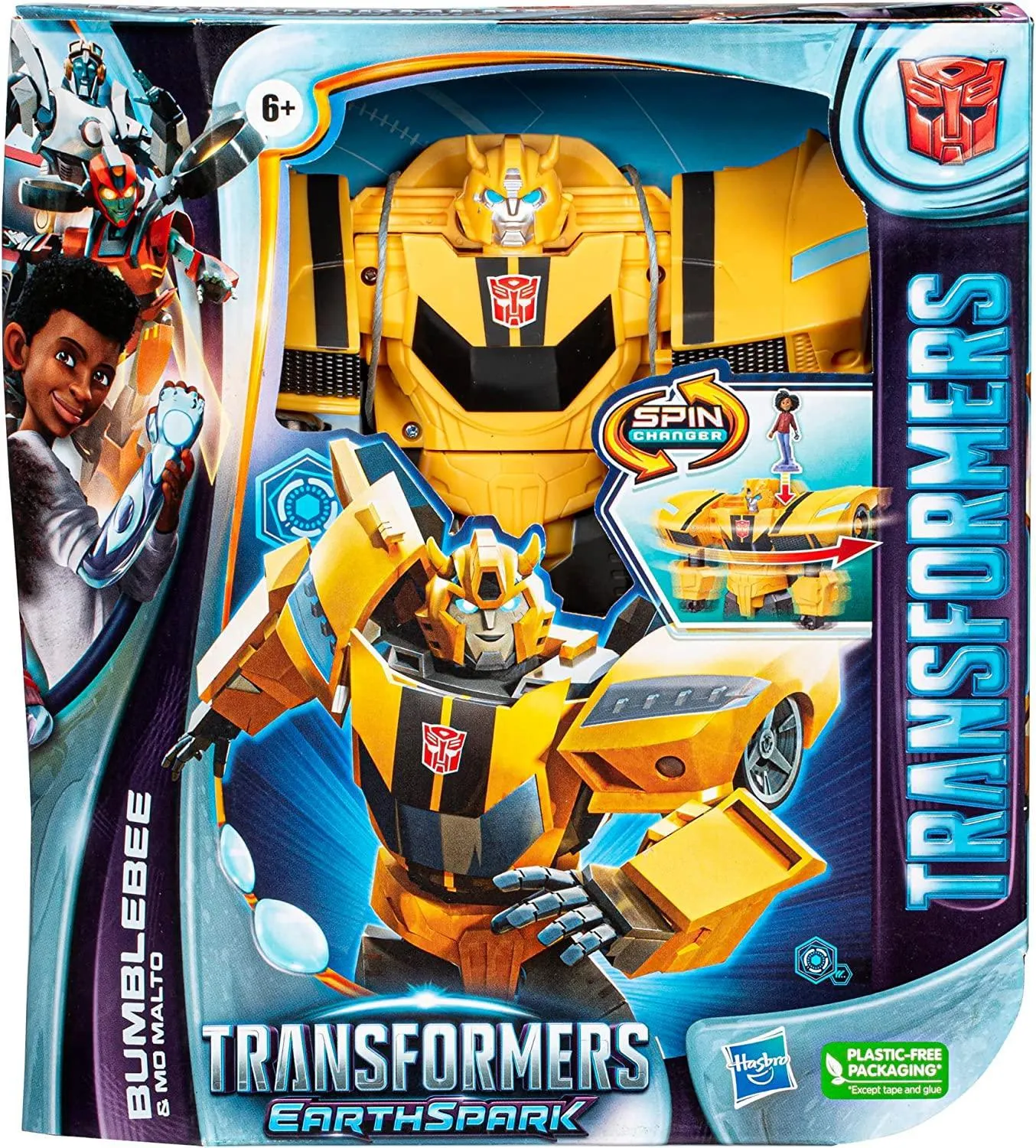 Transformers Earth Spark Spin Changer - Bubmlebee