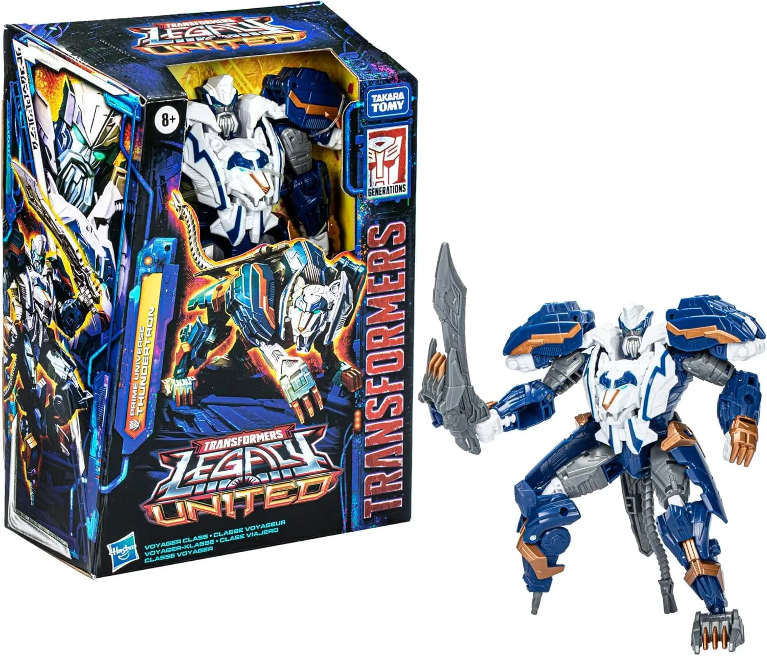 Transformers Legacy United Prime Universe Thundertron Action Figure